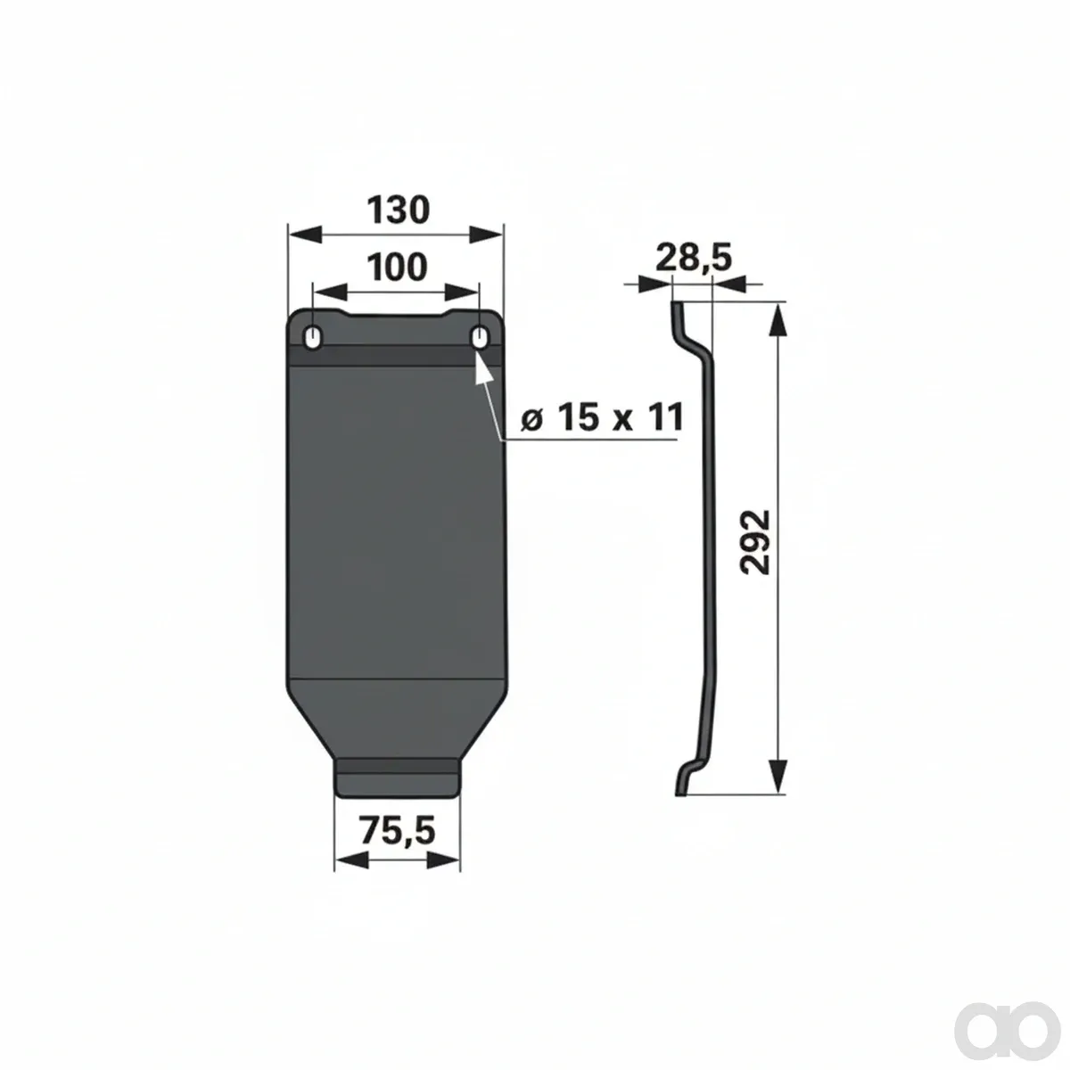 Prillinger - 00413765 - Gleitkufe Anstelle Von Sip 765