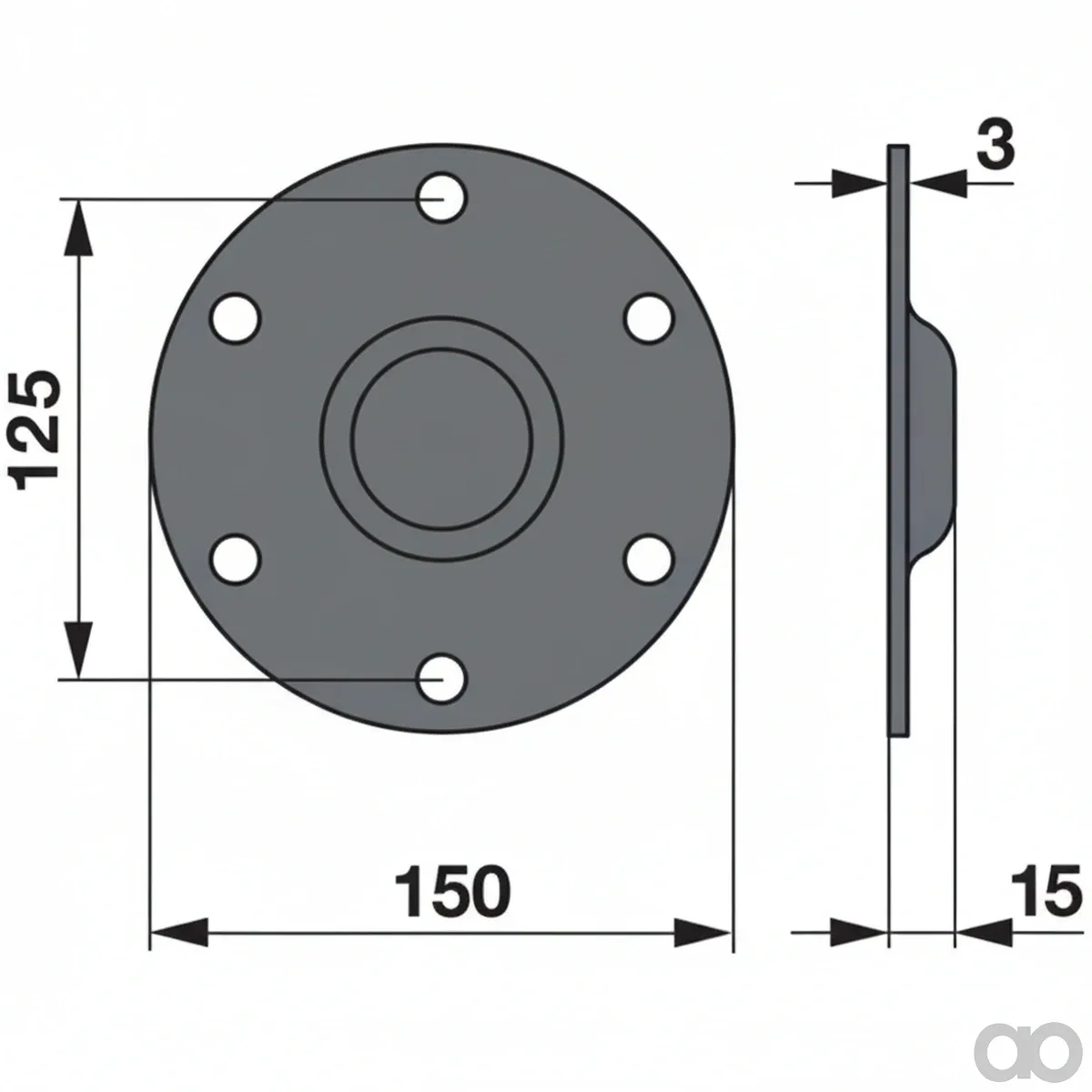 Prillinger - 00416013 - Deckel Original Deutz Fahr 165