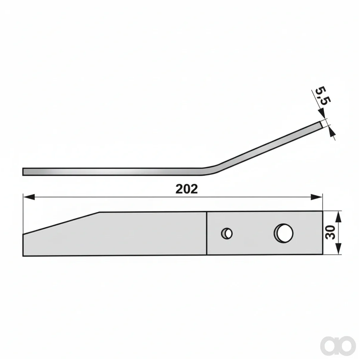 Prillinger - 00416303 - Aufbereiterzinke Lang Anstelle Von