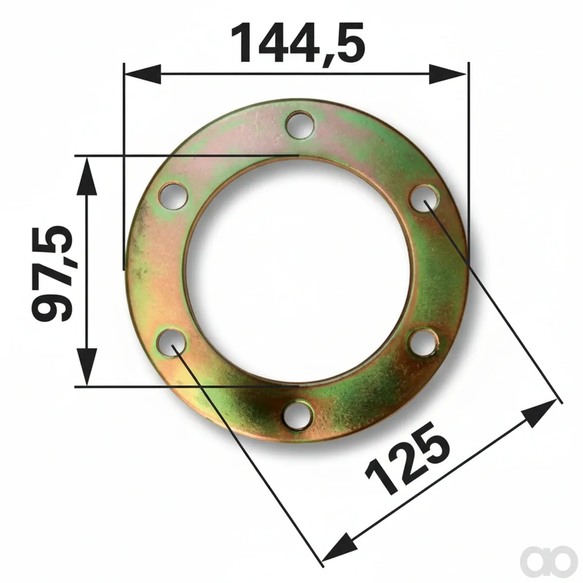 Prillinger - 00423801 - Distanzscheibe 144,5X97,5X4 Mm