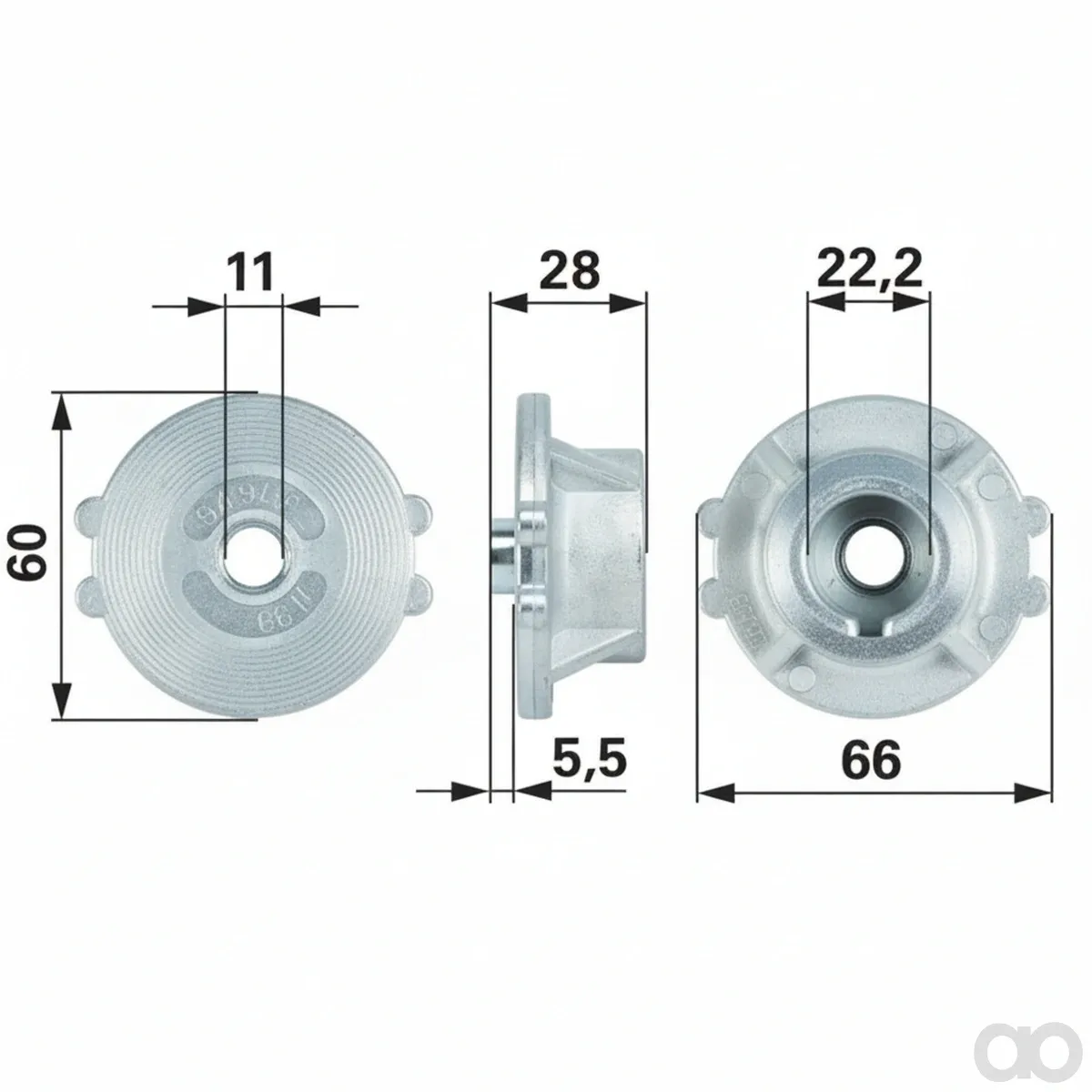 Prillinger - 00428458 - Messerhalter Anstelle von Husqvarna