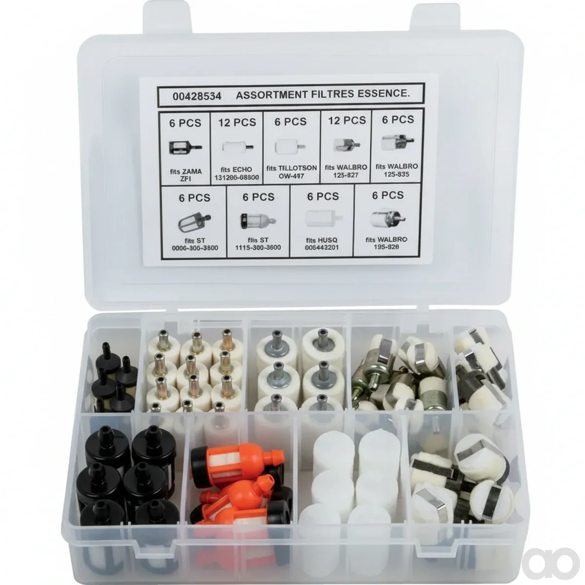 Prillinger - 00428534 - Benzinfilter-Sortiment 66 Teile