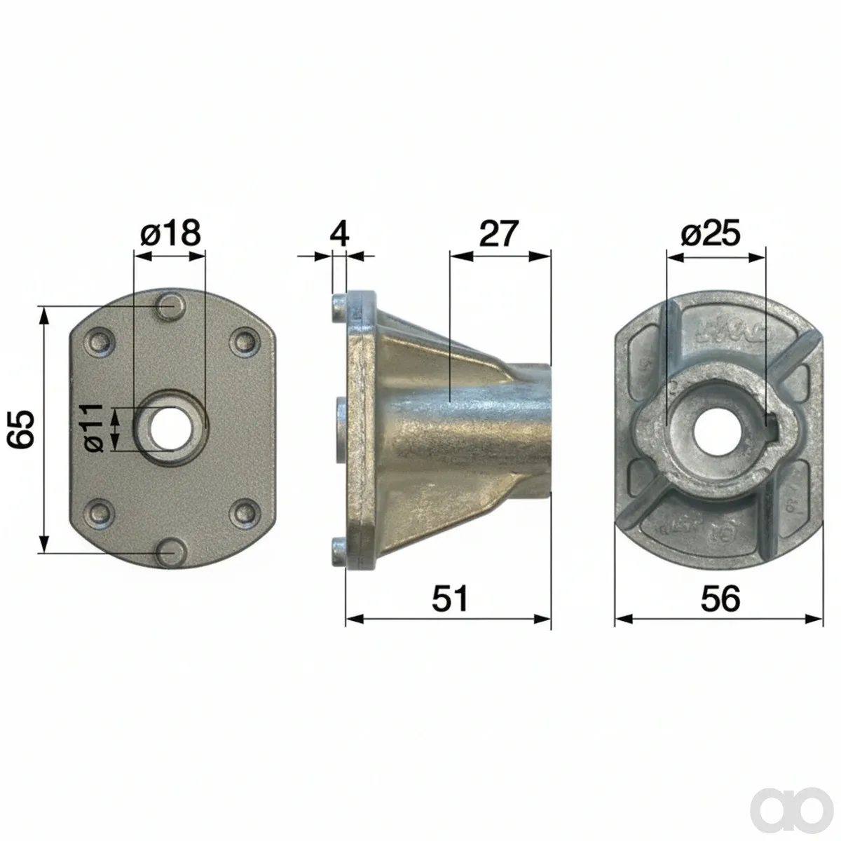 Prillinger - 00429125 - Messertraeger Anstelle Von Cast
