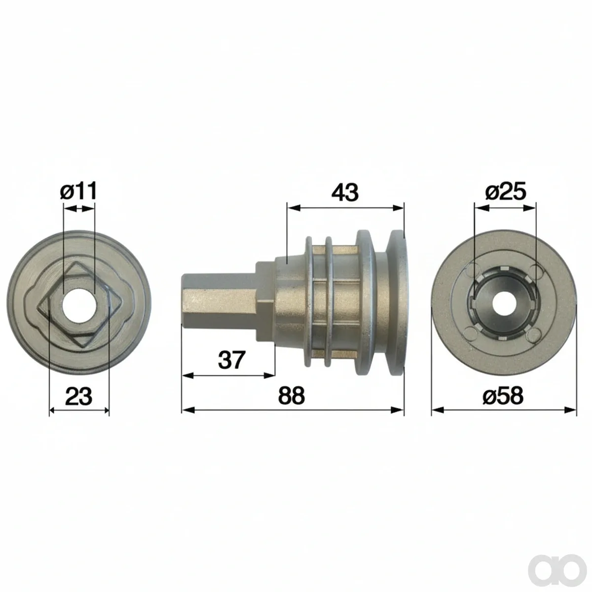 Prillinger - 00429165 - Riemenscheibe Anstelle Von Cast