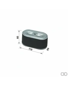 Prillinger - 00429526 - Luftfilter Anstelle Von Honda