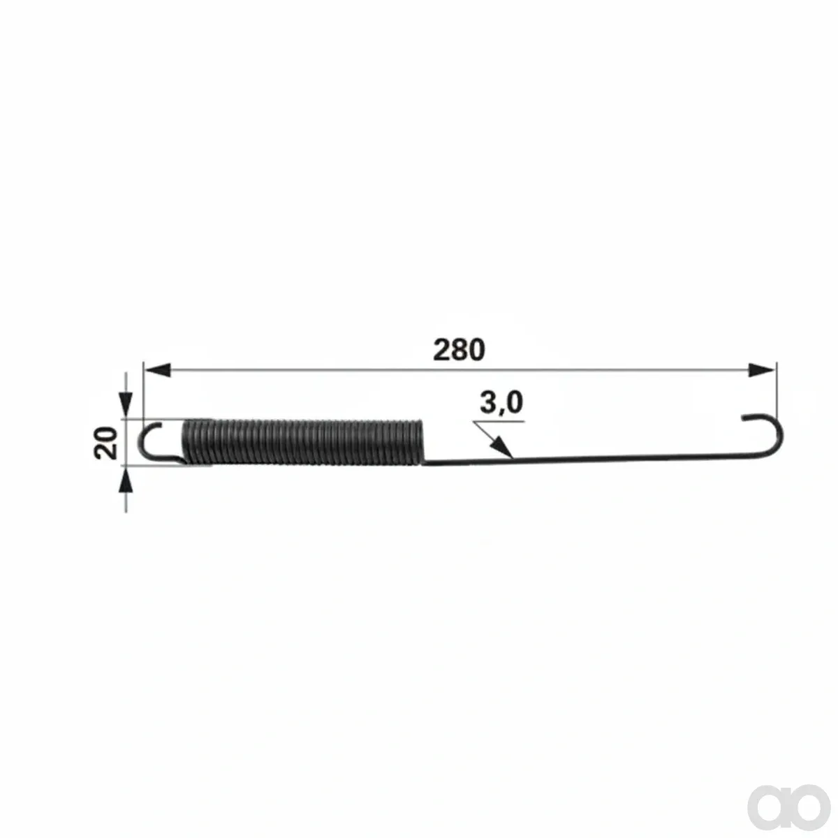 Prillinger - 00434608 - Zugfeder anstelle von Murray 1
