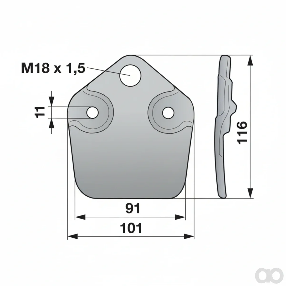 Prillinger - 00444110 - Messerhalter anstelle von H150