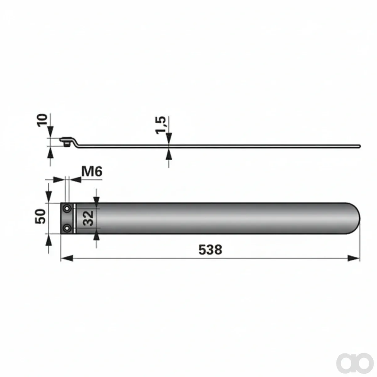 Prillinger - 00453422 - Federblech Anstelle von Poettin
