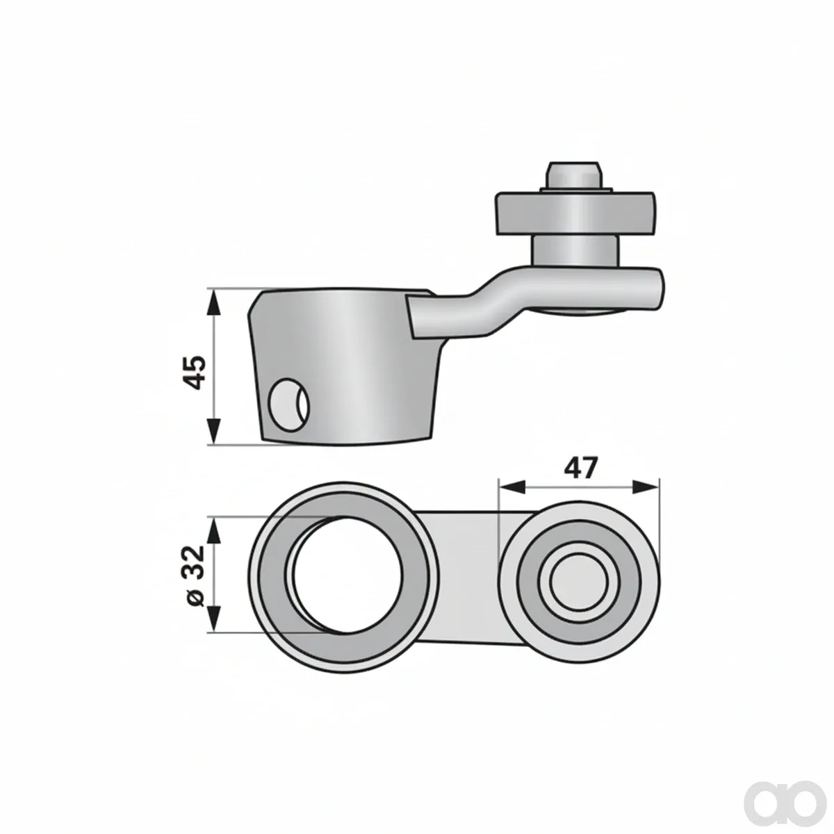 Prillinger - 00453587 - Steuerhebel Niemeyer 012519