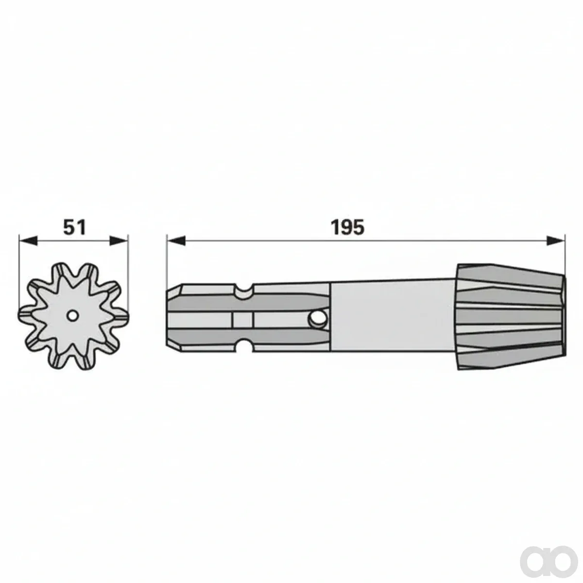 Prillinger - 00453589 - Kegelrad 10 Zaehne, Niemeyer 01