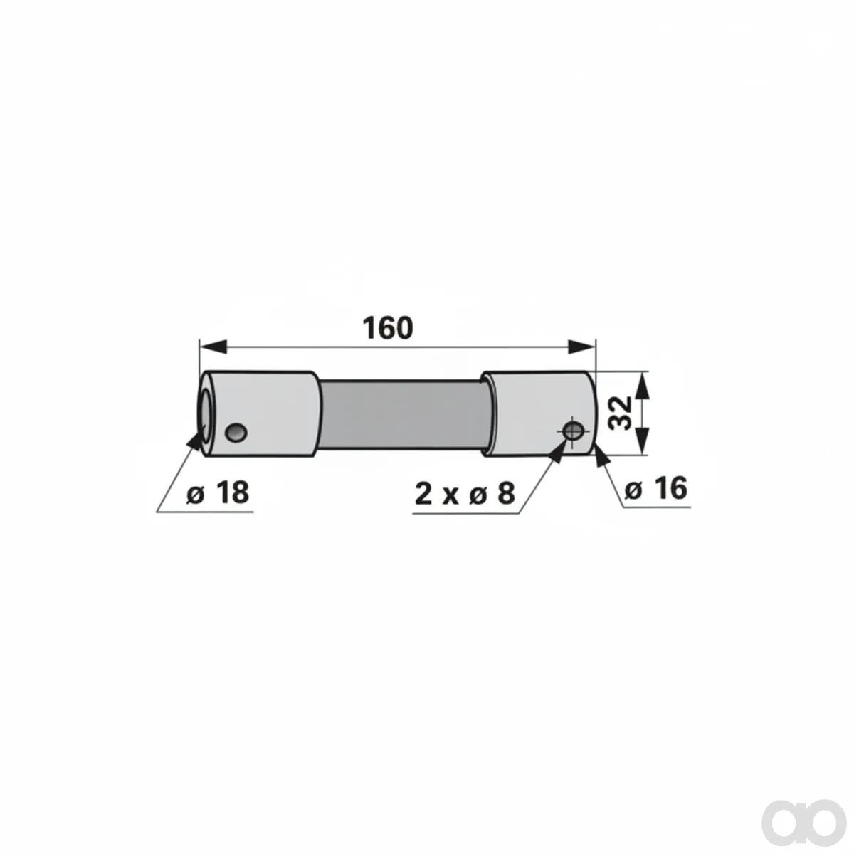 Prillinger - 00459046 - Welle Biegsam 18/16, Anstelle Von