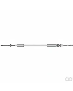 Prillinger - 00459092 - Bowdenzug Laenge 2,5 Meter, Anstelle Von