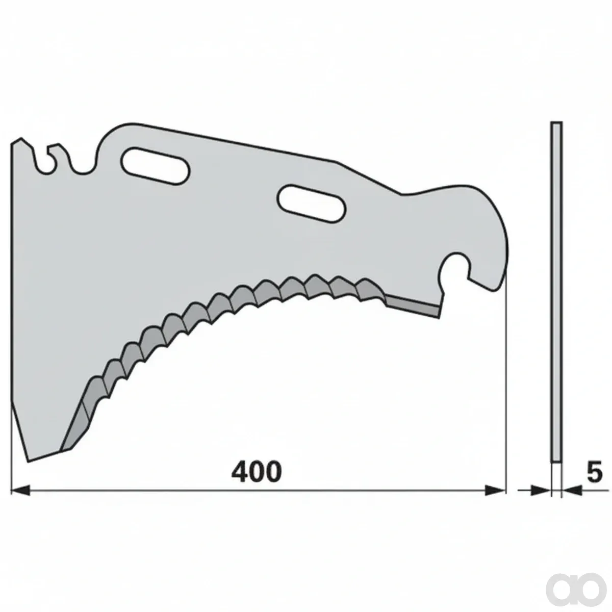 Prillinger - 00470572 - Ladewagenmesser Rotant Anstell
