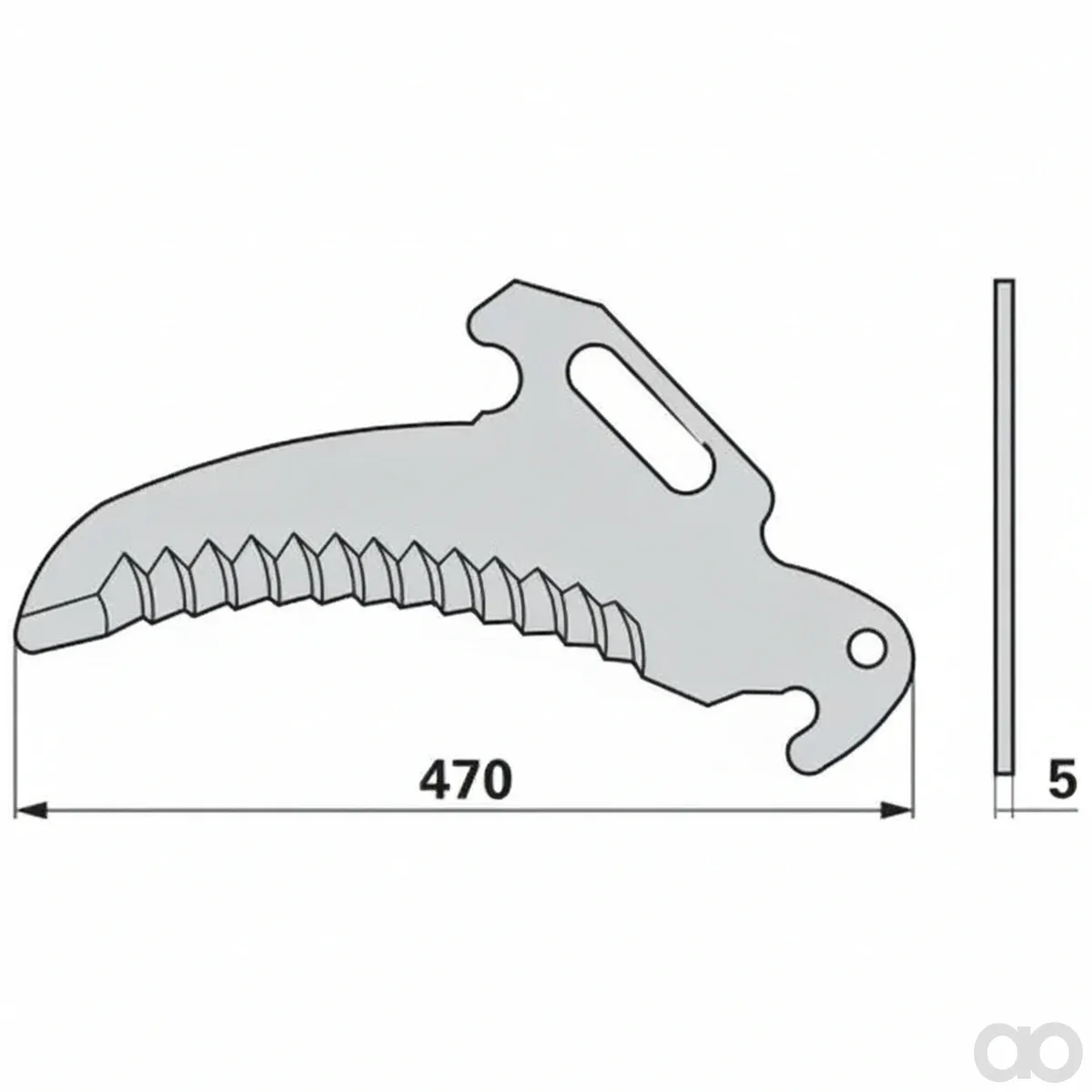 Prillinger - 00470761 - Ladewagenmesser Anstelle Von C