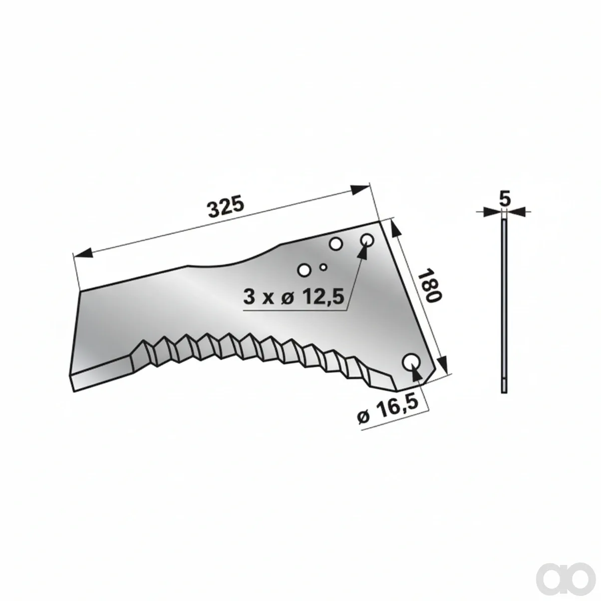 Prillinger - 00470912 - Ladewagenmesser Anstelle Von K