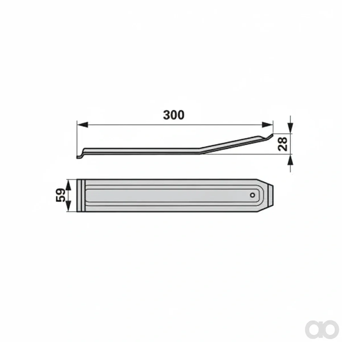 Prillinger - 00476691 - Pick Up Einlaufstreifen Anstelle Von Poettinger