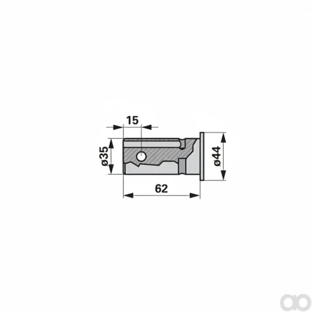 Prillinger - 00476696 - Rollenbolzen Diameter 35 Mm Anstelle Von Poettinger