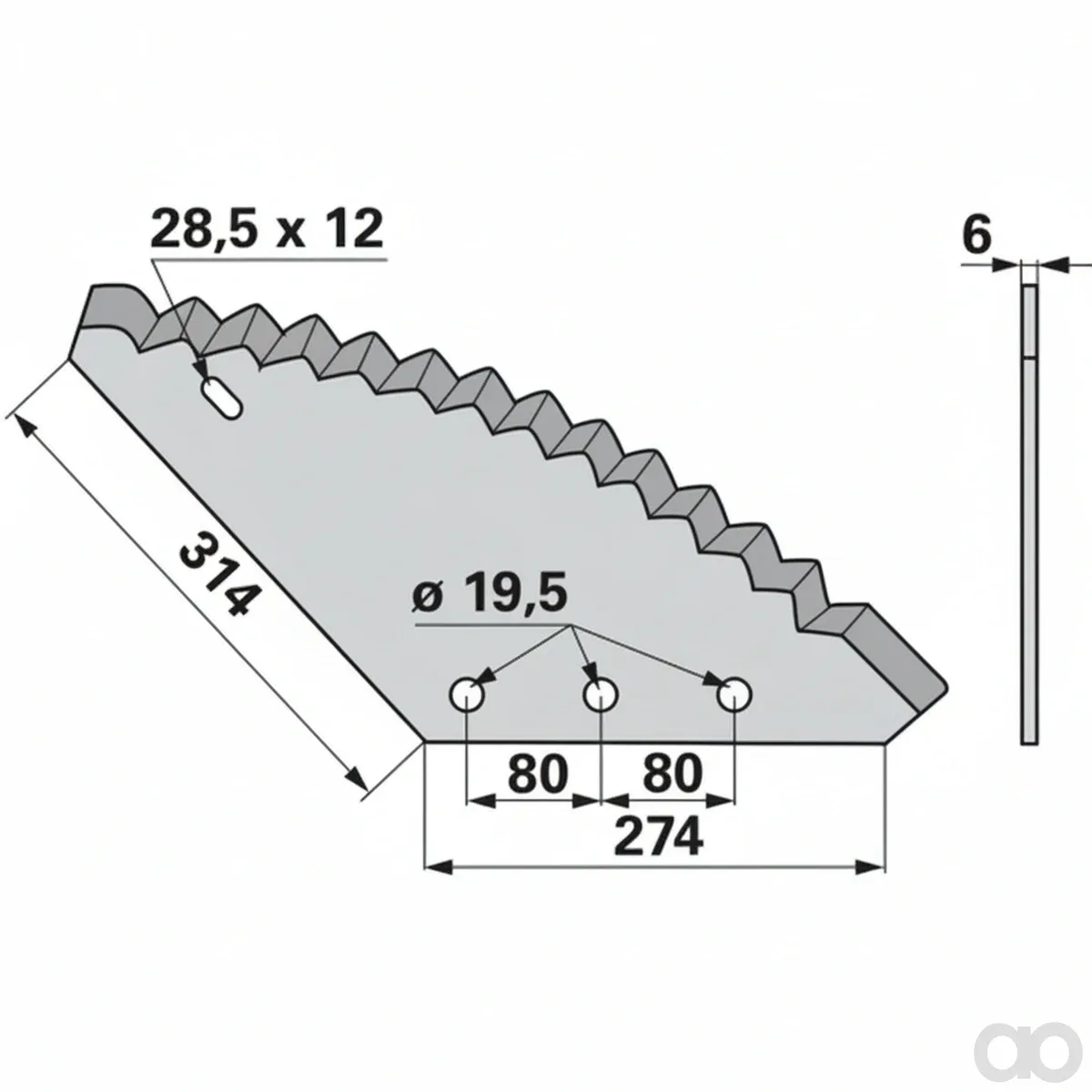 Prillinger - 00485018 - Mischwagenmesser