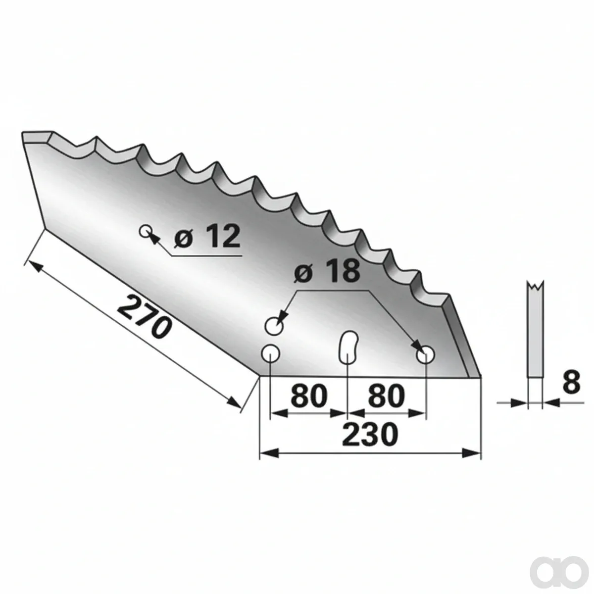 Prillinger - 00485332 - Mischwagenmesser Anstelle Von