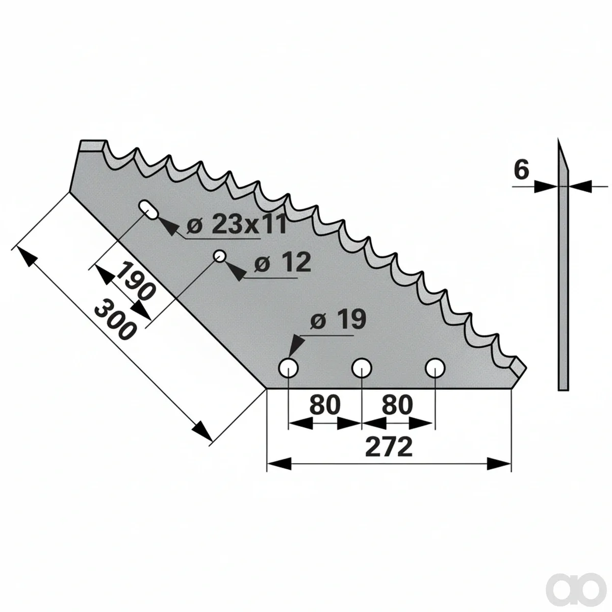 Prillinger - 00485425 - Mischwagenmesser Anstelle Von