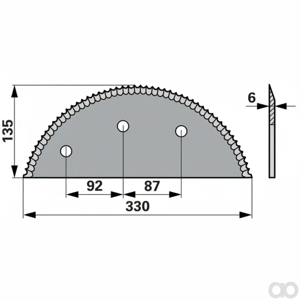Prillinger - 00485459 - Mischwagenmesser Anstelle Von