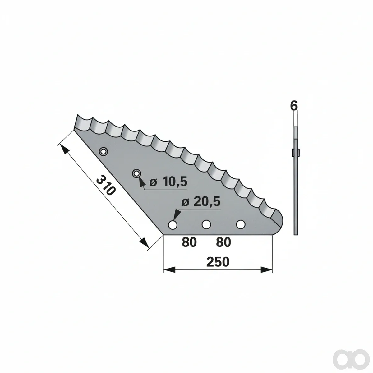 Prillinger - 00485460 - Mischwagenmesser Anstelle Von