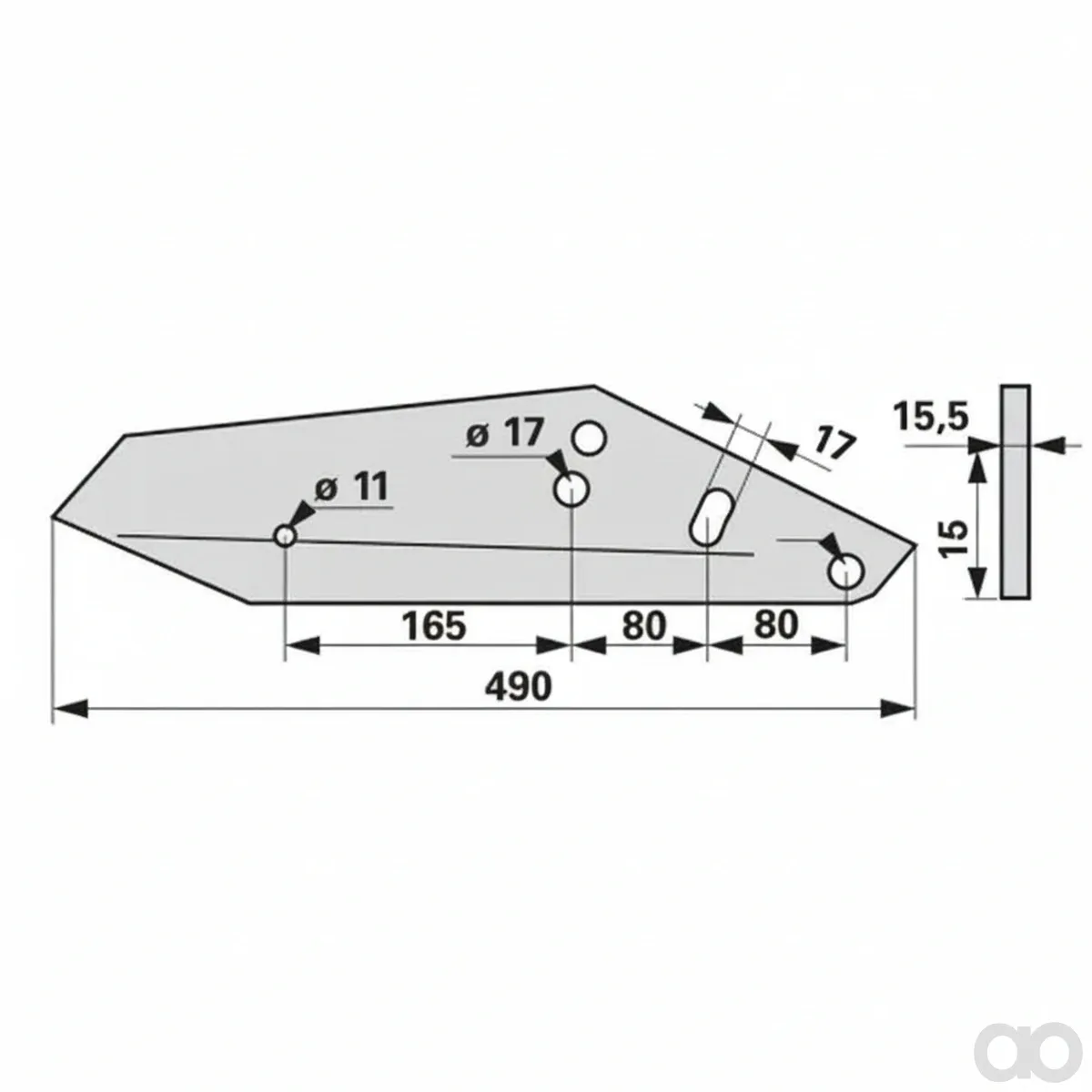 Prillinger - 00485480 - Platte Zu 00485332, Anstelle Von