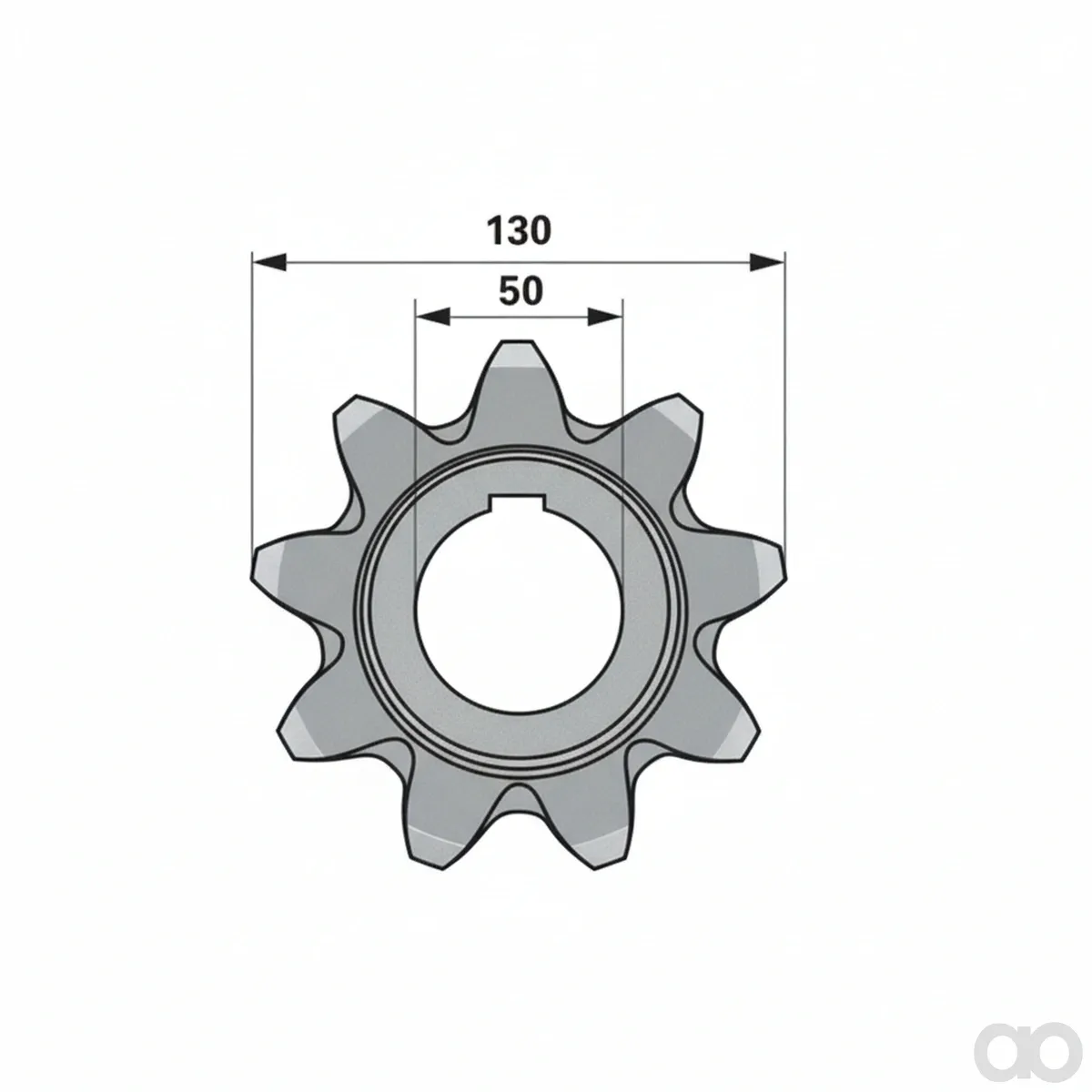 Prillinger - 00501822 - Kettenrad Anstelle Von Claas 6