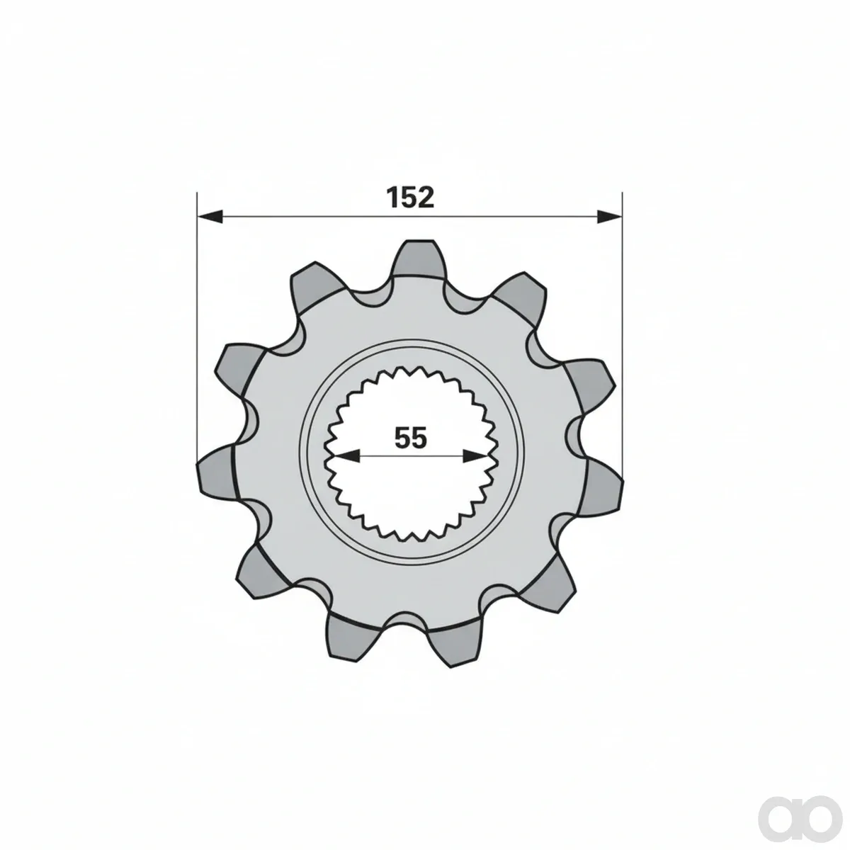 Prillinger - 00501839 - Kettenrad Anstelle Von Claas 6