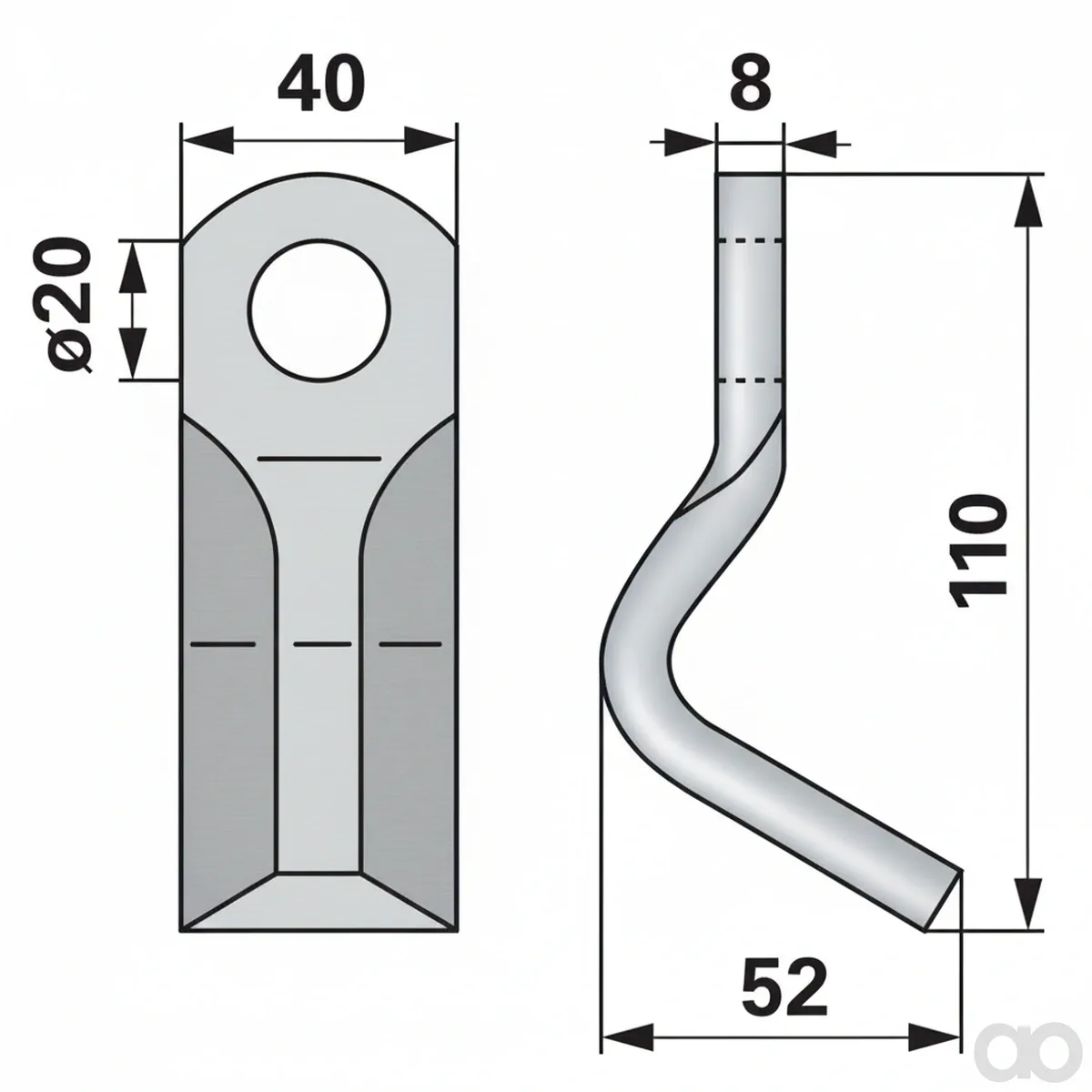 Prillinger - 00501914 - Haeckselmesser Anstelle Von Claas