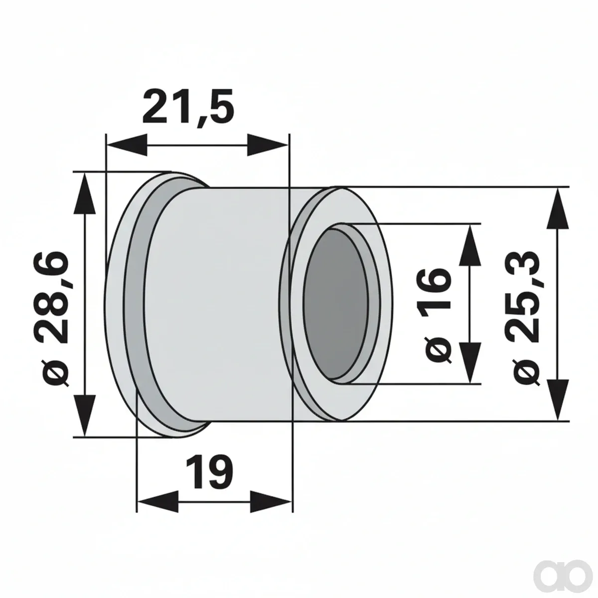 Prillinger - 00504373 - Buechse Anstelle Von New Holland