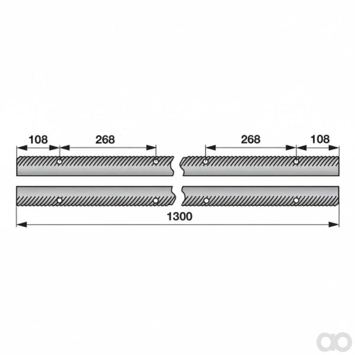 Prillinger - 00504617 - Schlagleistenpaar Rechts Anstelle Von