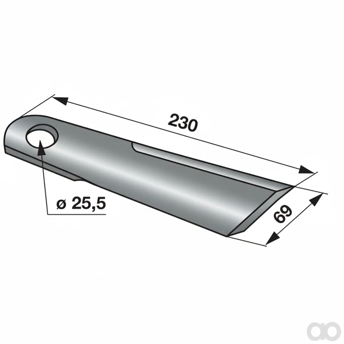 Prillinger - 00505014 - Haecklermesser Anstelle von Case