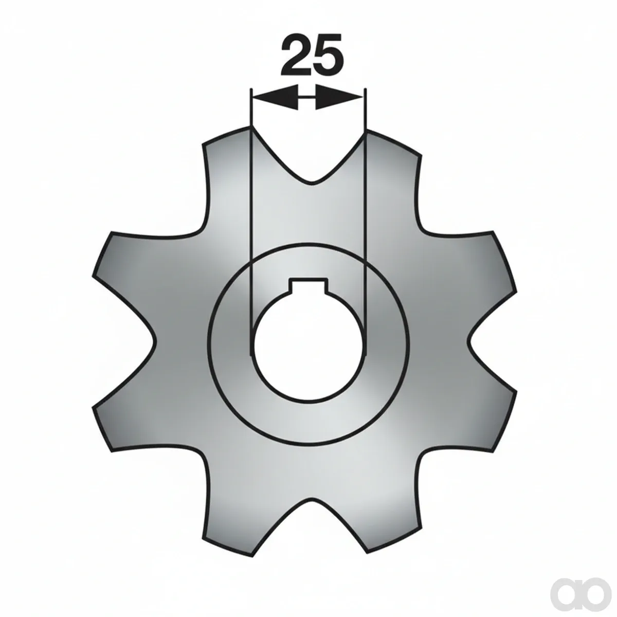 Prillinger - 00512062 - Kettenrad Anstelle Von John Deere
