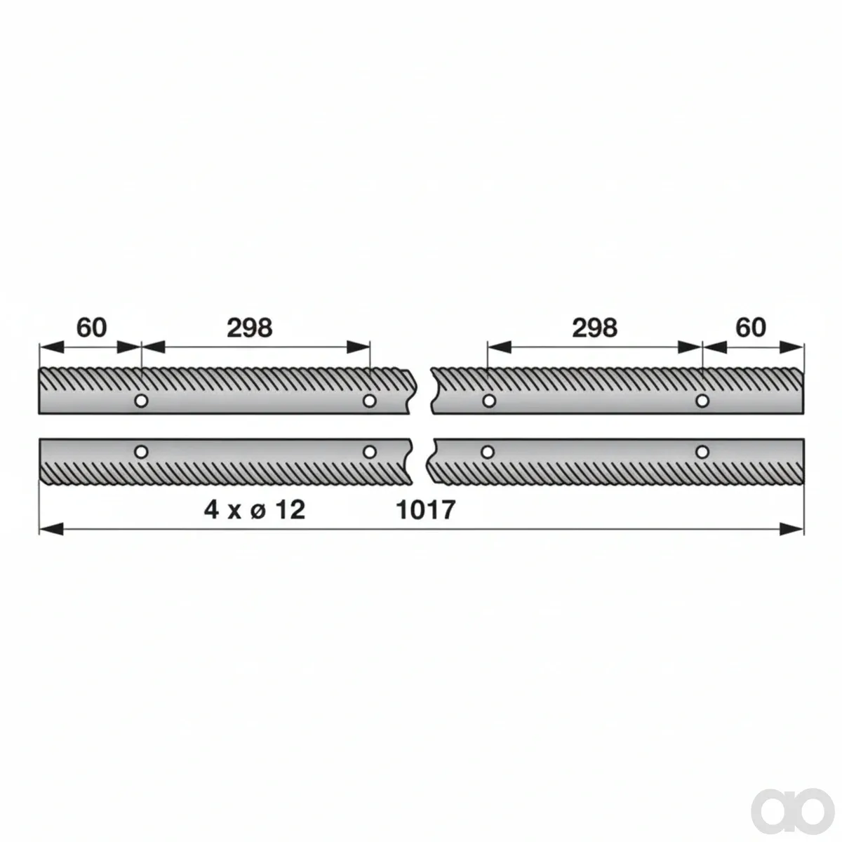 Prillinger - 00512612 - Schlagleistenpaar Rechts Anstelle
