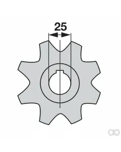 Prillinger - 00512762 - Kettenrad Anstelle Von John Deere