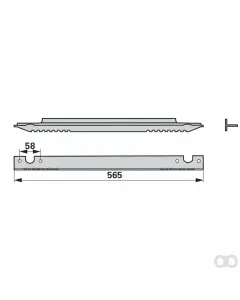 Prillinger - 00512910 - Foerderleiste Anstelle Von John Deere