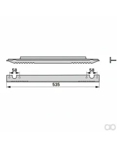 Prillinger - 00512974 - Foerderleiste Anstelle Von John Deere