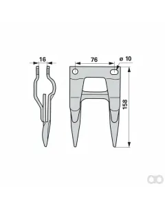 Prillinger - 00516182 - Doppelfinger Schumacher 18111