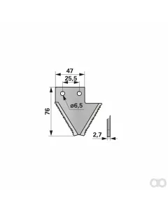 Prillinger - 00516307 - Messerklinge Schumacher 15604