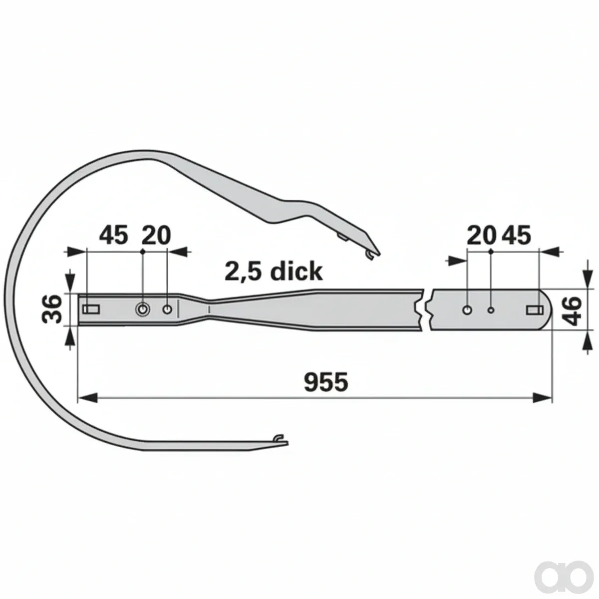 Prillinger - 00520013 - Abstreifer Anstelle Von Claas