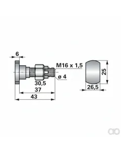 Prillinger - 00530507 - Messerschraube Anstelle Von Hu