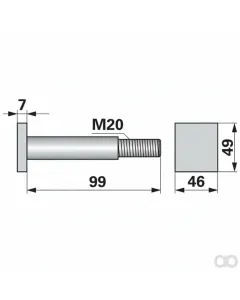 Prillinger - 00530526 - Bolzen Anstelle Von Kuhn 60617