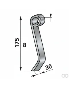 Prillinger - 00530541 - Schlegelmesser Anstelle Von Ma