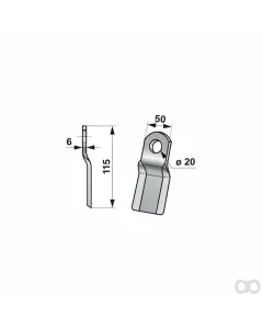 Prillinger - 00530691 - Schlegelmesser Anstelle Von Hu