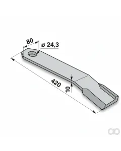 Prillinger - 00530697 - Schlegelmesser Rechts Anstelle