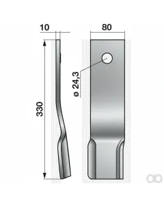 Prillinger - 00530701 - Schlegelmesser Stangen Anstelle