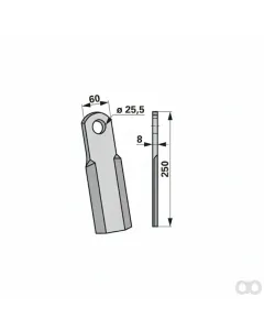 Prillinger - 00530748 - Schlegelmesser Anstelle Von Fe