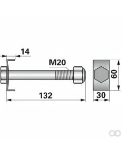 Prillinger - 00530852 - Messerschraube Anstelle Von Ag