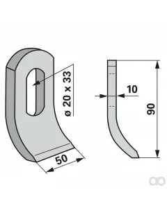 Prillinger - 00530895 - Schlegelmesser Anstelle Von Due